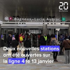 Paris: Ouverture de deux nouvelles stations sur la ligne 4