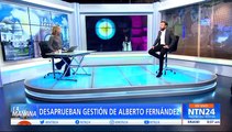 Seis de cada diez argentinos desaprueban la gestión del presidente Alberto Fernández