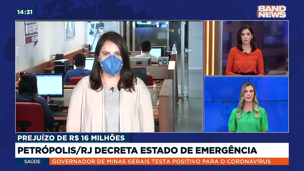 A prefeitura de Petrópolis, região Serrana do Rio de Janeiro, decretou estado de emergência, por causa dos danos causados pelas chuvas dos últimos dias e os possíveis riscos nas próximas semanas.Saiba mais em youtube.com.br/bandjornalismo
