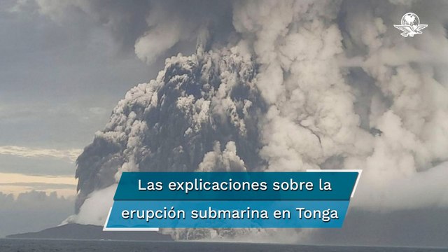 ¿Cómo es un volcán submarino y por qué la erupción en Tonga fue tan violenta?