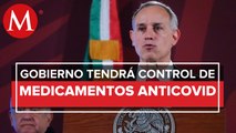 Medicinas contra covid no tendrán uso comercial; gobierno tendrá el control: Ssa