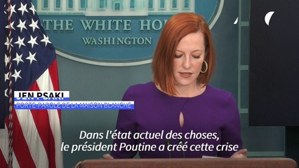 La Russie peut attaquer l'Ukraine "à tout moment" prévient Washington