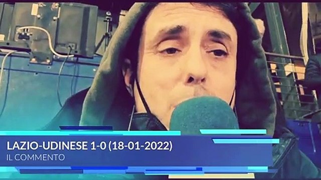 LAZIO - UDINESE 1-0 - IL COMMENTO DI ZAPPULLA