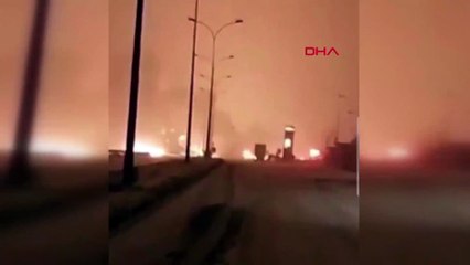 Kahramanmaraş'ta petrol boru hattında patlama