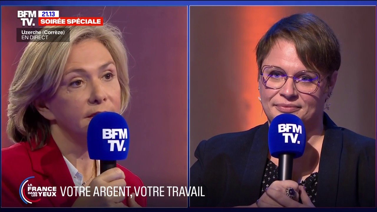 Valérie Pécresse sur l'inflation: "Ma solution ce n'est pas de faire des chèques tous les mois avec l'argent de vos impôts. [...] Je veux une politique résolue d'augmentation des salaires nets."