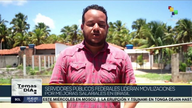 Servidores públicos federales lideran movilizaciones para mejoras salariales en Brasil