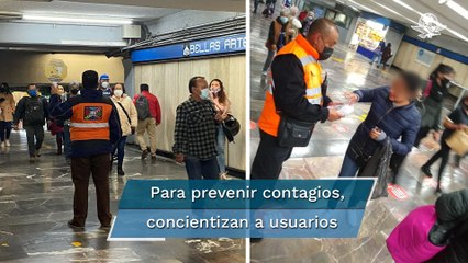 Download Video: Vigilarán uso correcto de cubrebocas en el metro CDMX