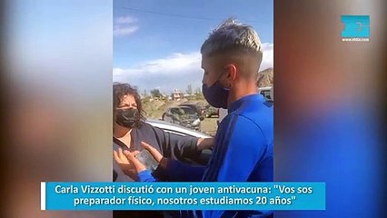 Carla Vizzotti discutió con un joven antivacuna: "Vos sos preparador físico, nosotros estudiamos 20 años"