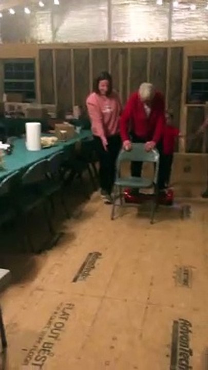 88-Year-Old Great Grandma Rides a Hoverboard
