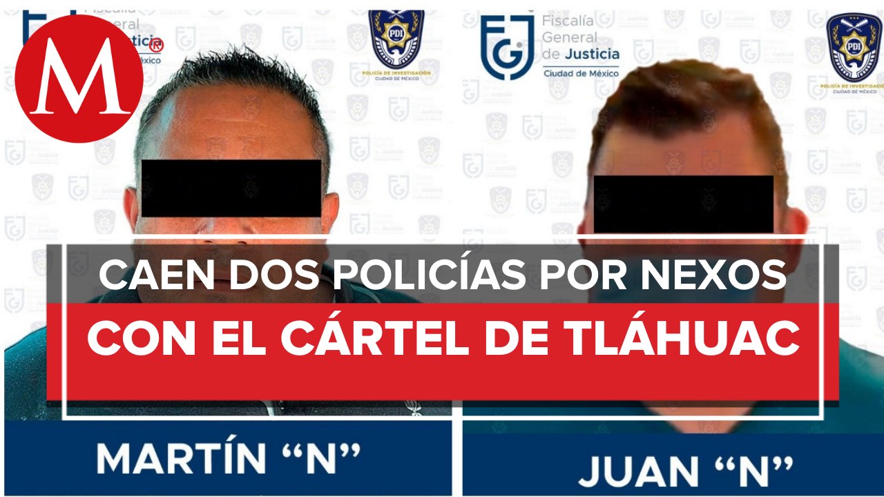 Vinculan a proceso a ex policía federal y a agente relacionados con el cártel de Tláhuac