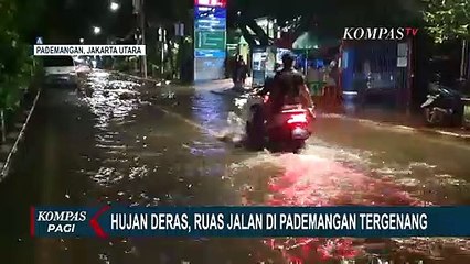 Sejumlah Jalan di Jakarta Tergenang Usai Hujan Deras, Kini Terpantau Mulai Surut