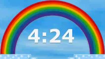 5 Minute Rainbow Timer Clock 300 Seconds Countdown Song Alarm-4