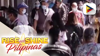 Bahagyang pagbaba ng COVID-19 cases naitala kahapon