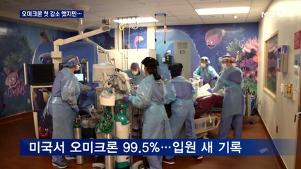 미국, 오미크론 이후 첫 감소…WHO "팬데믹 종식 멀어"