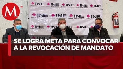INE valida 100% de firmas requeridas para la consulta de revocación de mandato