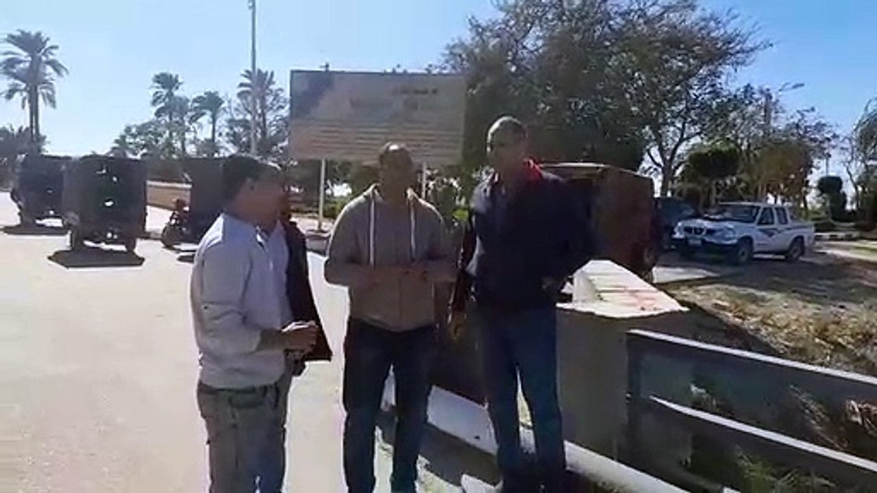 رئيس مدينة الطود يتابع العمل فى تطوير الجانب ال...