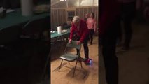 88-Year-Old Great Grandma Rides a Hoverboard