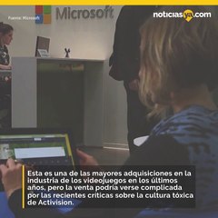 Microsoft anuncia planes para adquirir Activision Blizzard