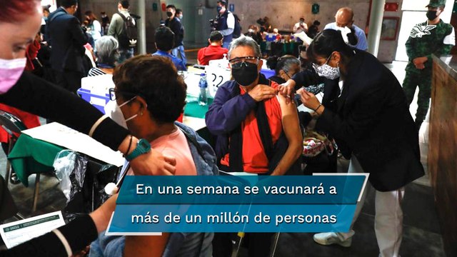 Ante aumento de casos Covid buscan acelerar vacunación en adultos de 50-59 años en CDMX