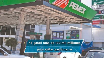 Gobierno gastó más dinero en estímulos para evitar gasolinazos en 2021 que en 2020, reporta el SAT