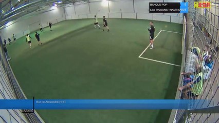 But de Alexandre (5-8) - BANQUE POP Vs LES MAISONS TRADITIONS - 18/01/22 21:00 - LIGUE 3
