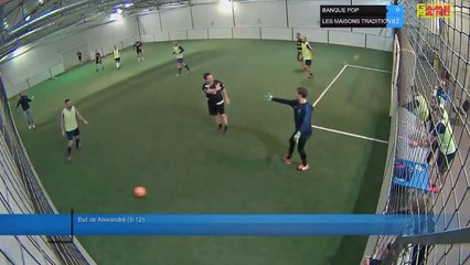 But de Alexandre (9-12) - BANQUE POP Vs LES MAISONS TRADITIONS - 18/01/22 21:00 - LIGUE 3