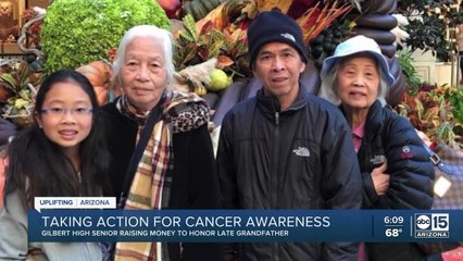 High school senior hoping to raise $50k in 50 days for cancer research