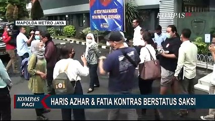 Dicecar 37 Pertanyaan saat Pemeriksaan, Aktivis HAM Haris dan Fatia Kini Masih Berstatus Saksi