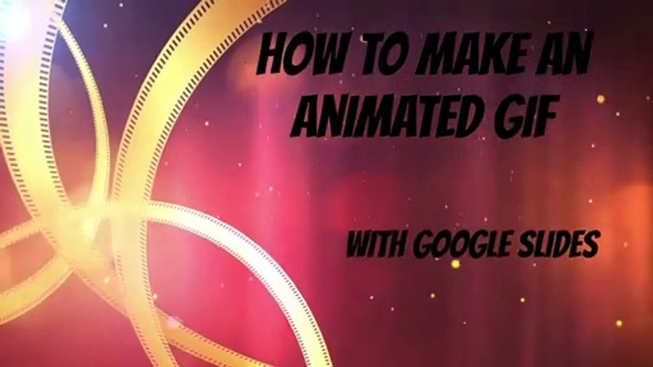 How to Make an Animated GIF