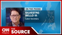 Labor Secretary Silvestre Bello III | The Source