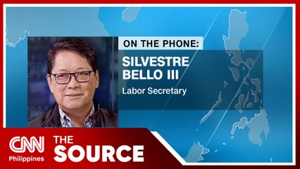 Labor Secretary Silvestre Bello III | The Source