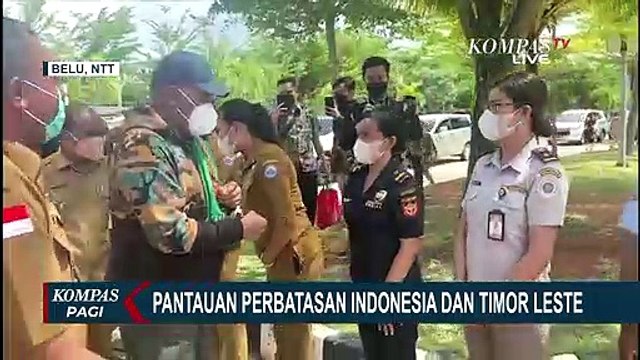 Deputi II BNPP Kunjungi 5 Pos Lintas Batas Negara Pantau Perbatasan Indonesia dan Timor Leste