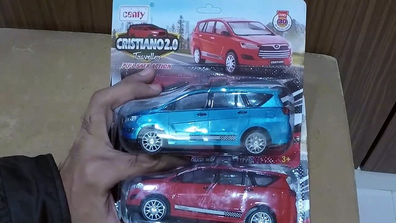Unboxing and Review of centy toys Innova Cristiano 2 0 traveller toy model car for gift