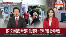 경기도 28일 만 확진 2천명대…오미크론 변이 확산