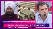 Charanjit Singh Channi's Nephew Raided By ED, Rahul Gandhi Calls It Fake Raid