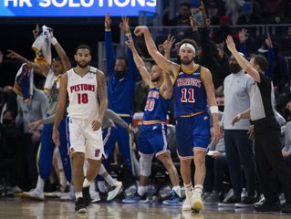 NBA [VF] Klay et les Warriors se sont plaisir face aux Pistons !