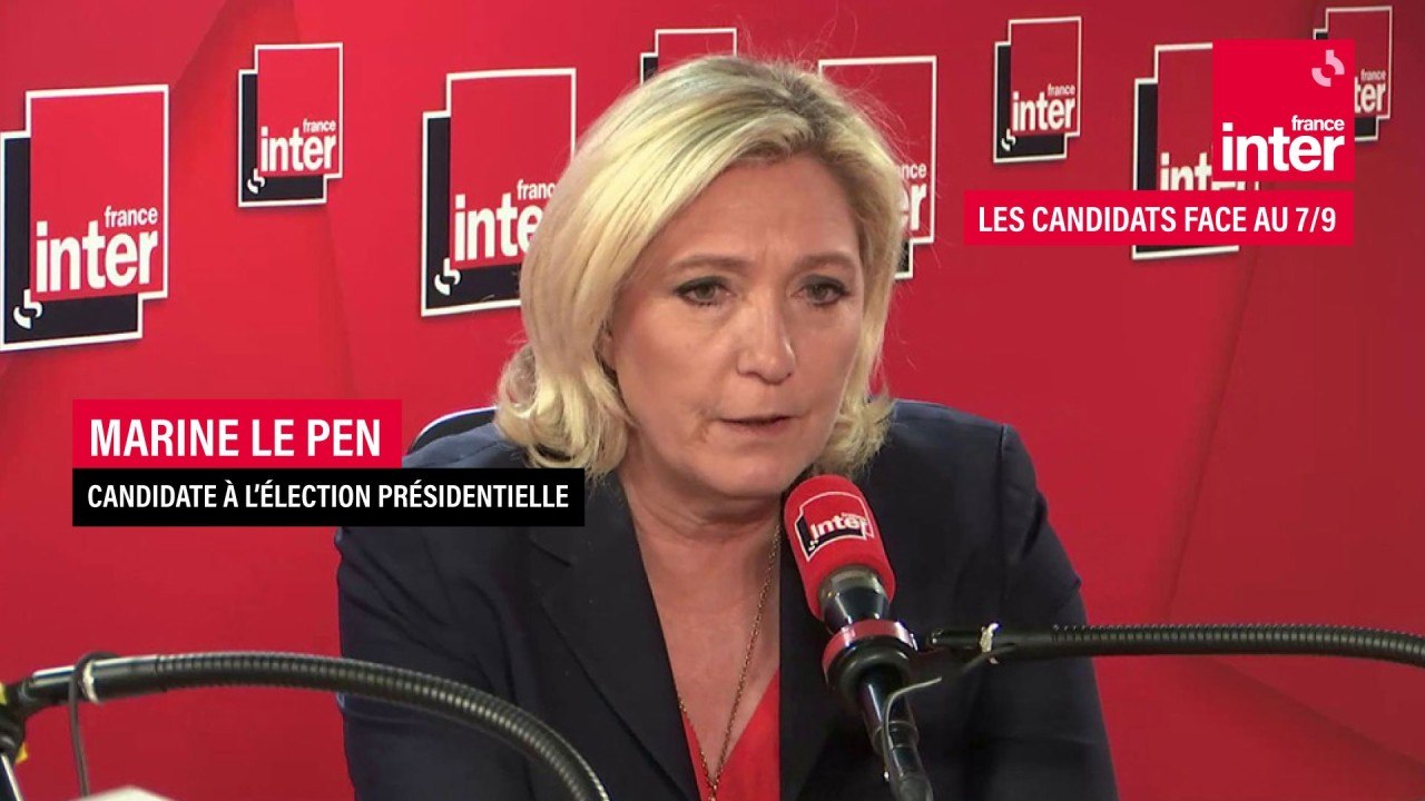 Marine Le Pen : "Je n'ai jamais su ce qu'était le plafond de verre. C'est une construction intellectuelle qui à mon avis n'a aucune réalité (...). Le front républicain n'existe plus."