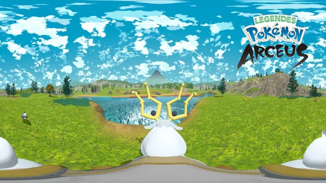 Pokémon Legends Arceus : Une nouvelle vidéo pour visiter la région d'Hisui à 360 degrés !