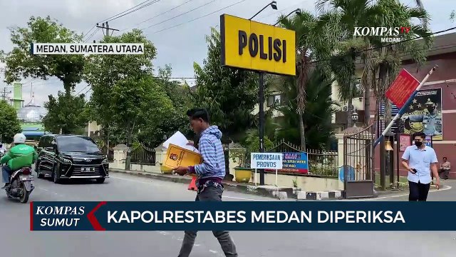 Kapolrestabes Medan Diperiksa Tim Gabungan Propam Mabes Polri dan Polda Sumut