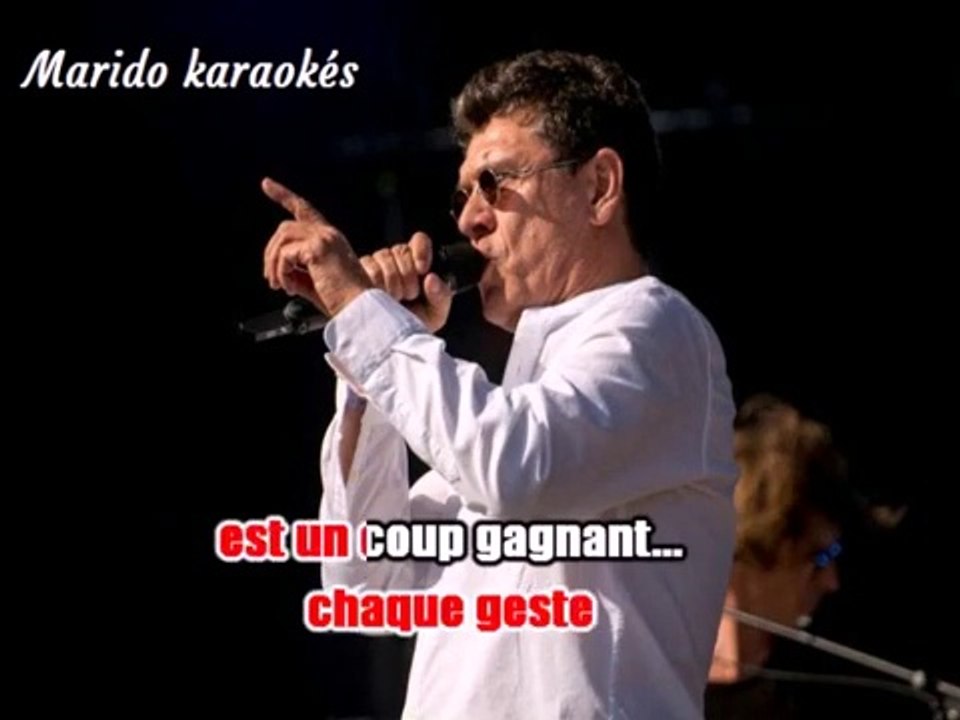 KARAOKE Marc Lavoine - Badminton