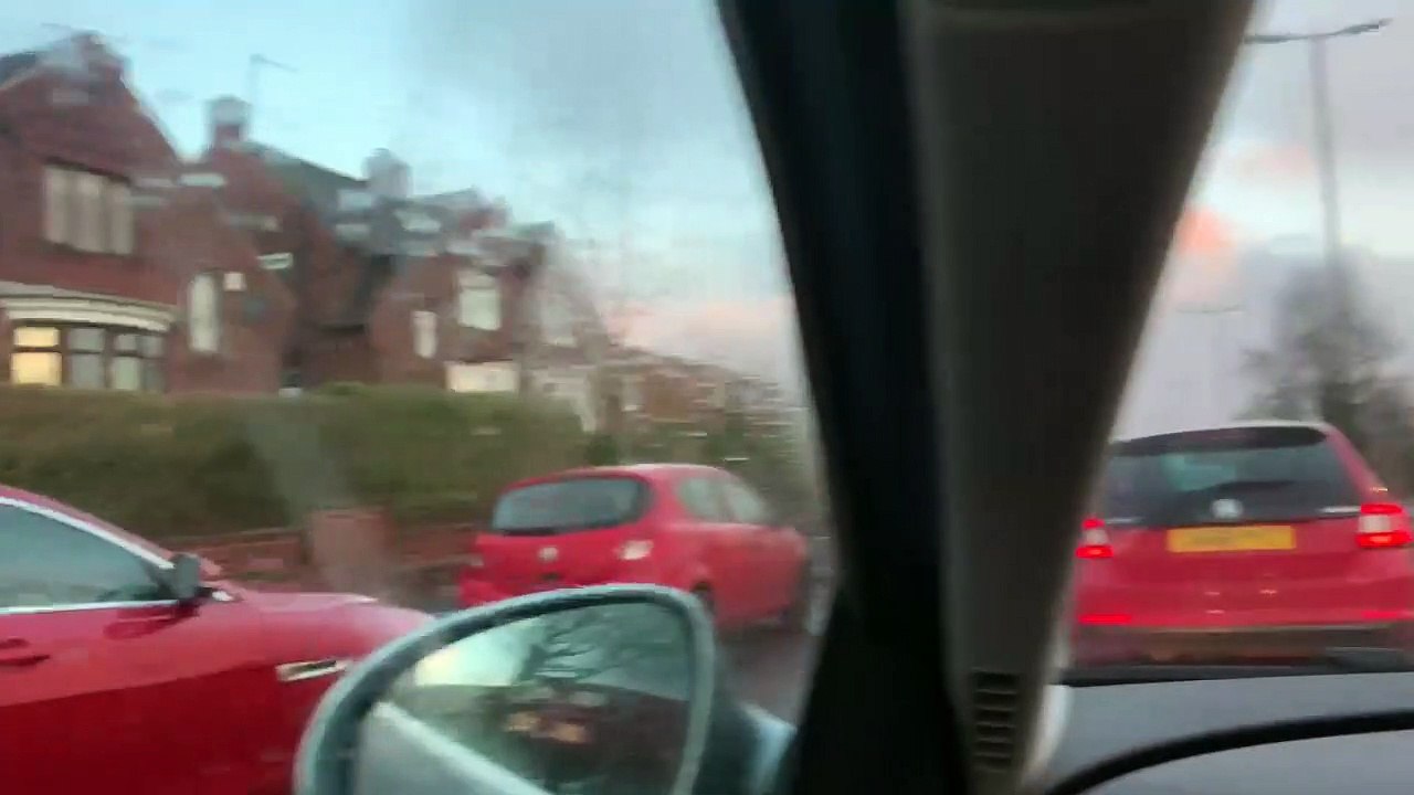 three police vehicles and one ambulance could be spotted on the side of Handsworth Road, Handsworth, heading towards Main Road, Darnall.