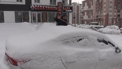 Kar yağışı etkili oldu