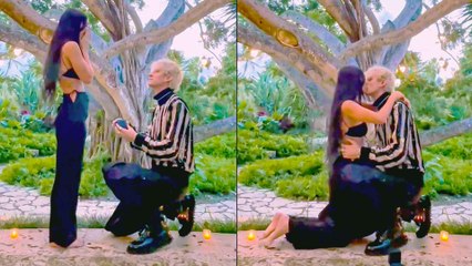 Machine Gun Kelly Reveals How He Filmed His Proposal To Megan Fox