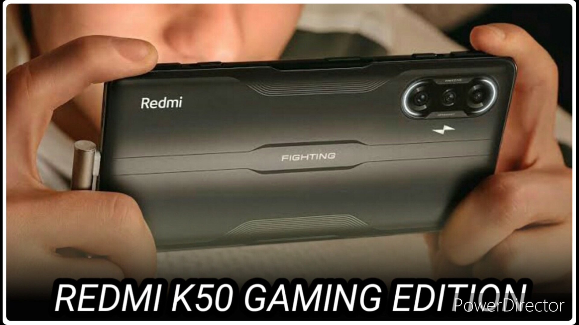 ⁣Redmi K50 Gaming Edition- A Gaming Beast.