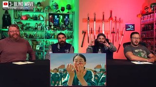 Reactors Reaction To Red Light Green Light On Netflix Squid Game Episode 1 - Mixed Reactions