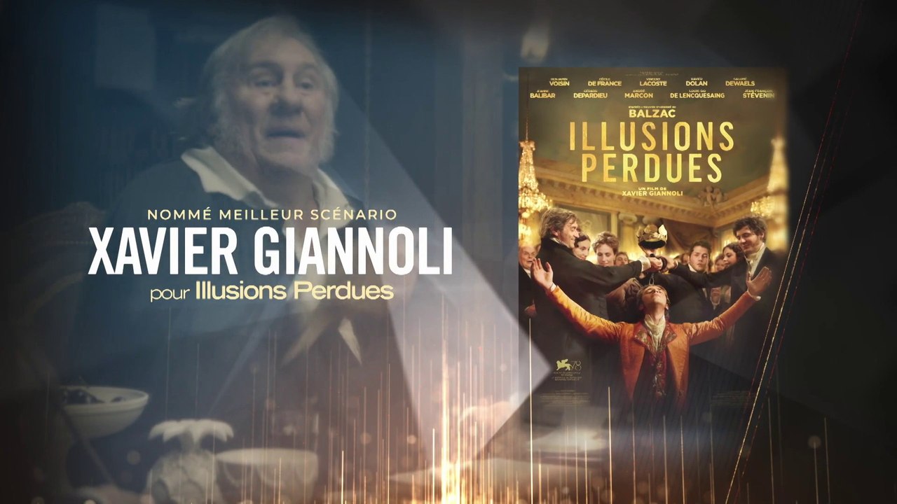 Xavier Giannoli, prix du Meilleur Scénario pour Illusions Perdues - Lumières 2022