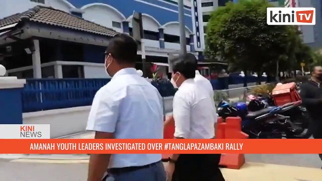 Amanah Youth leaders investigated over #TangkapAzamBaki rally