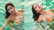 Janhvi Kapoor ने Bikini पहन ढ़ाया कहर, किलर पोज देकर जीता Fans का दिल | Boldsky