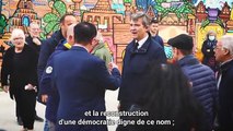 Regardez Arnaud Montebourg qui annonce dans une vidéo le retrait de sa candidature à l'élection présidentielle et confirme qu’il ne se rallie à aucun autre candidat