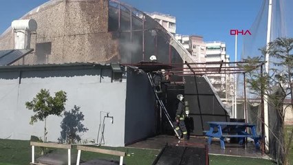 SPOR SALONUNDA YANGIN